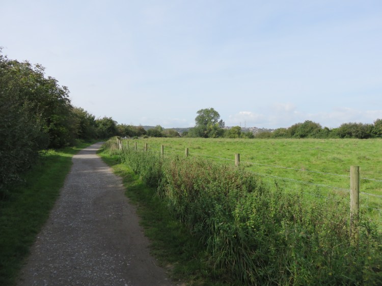Entering Portbury Wharf Nature Reserve