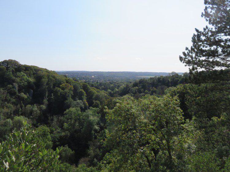 The view from Lovers’ Leap, with Goram’s Chair on the left