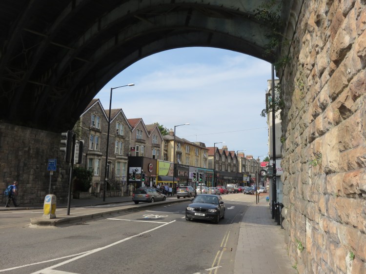 Cheltenham Road from The Arches
