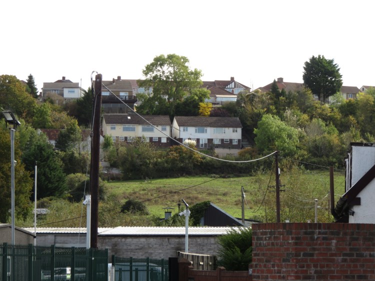View to Novers Hill from Hartcliffe Way