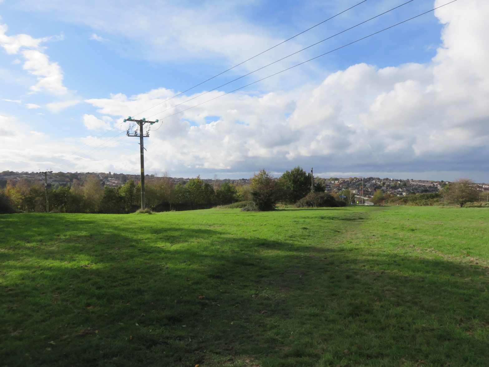 At the top of Siston Hill