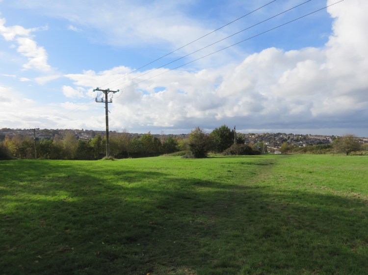 At the top of Siston Hill