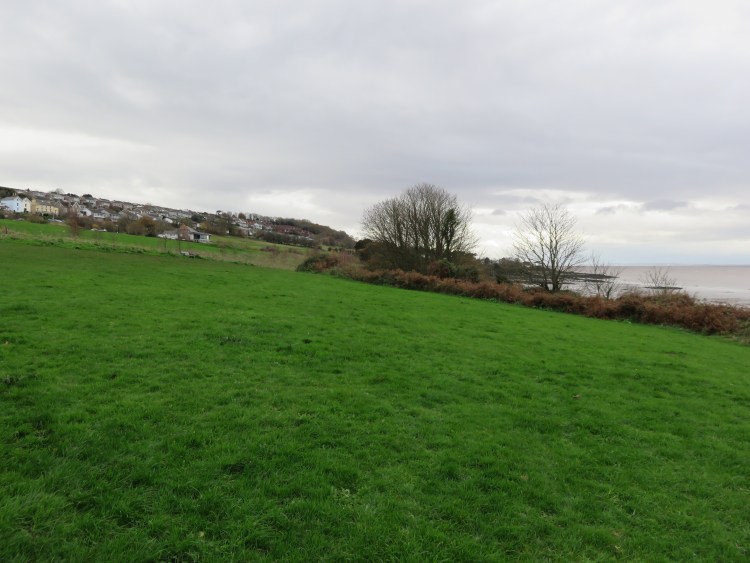 The coast path at Kilkenny Fields