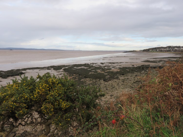 View towards the Severn bridges