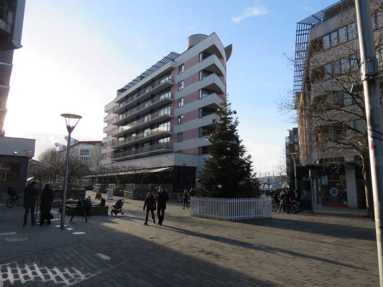 Millennium Promenade crosses Cathedral Walk