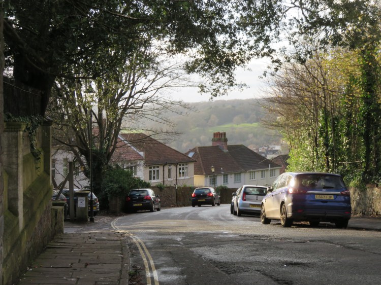 Ashton Court from the top of Goldney Avenue