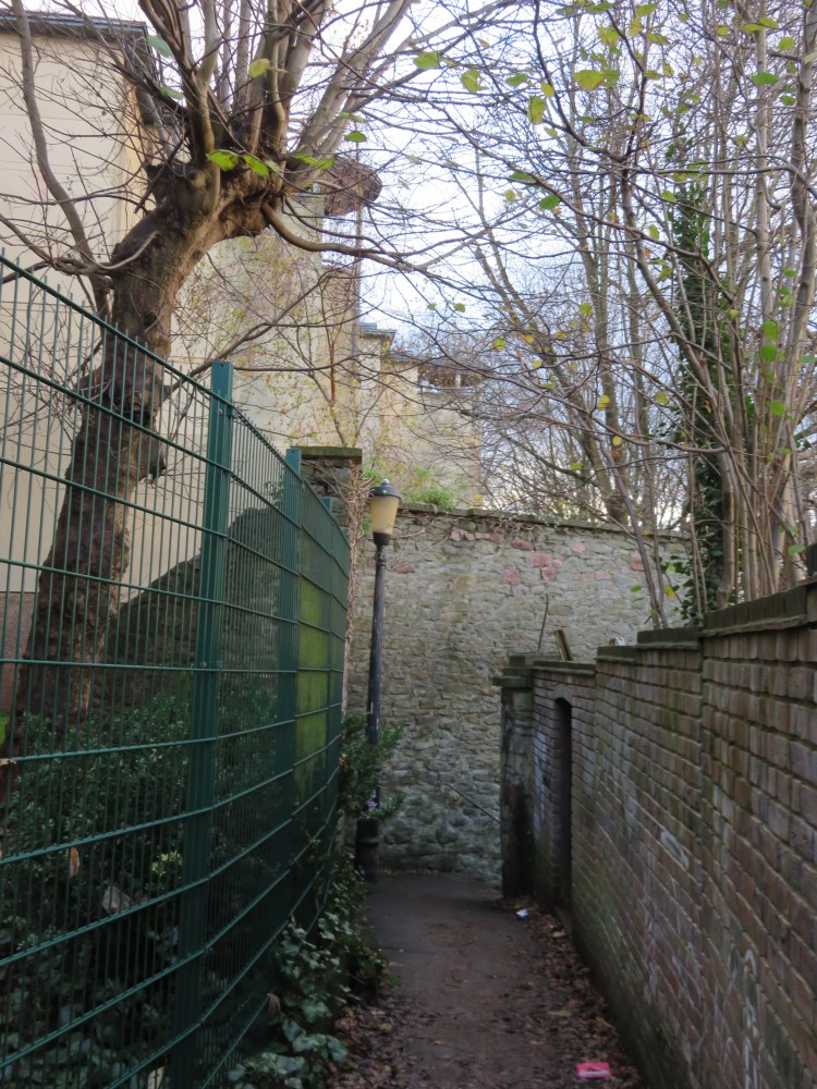 Tucked-away Goldney Lane, Clifton