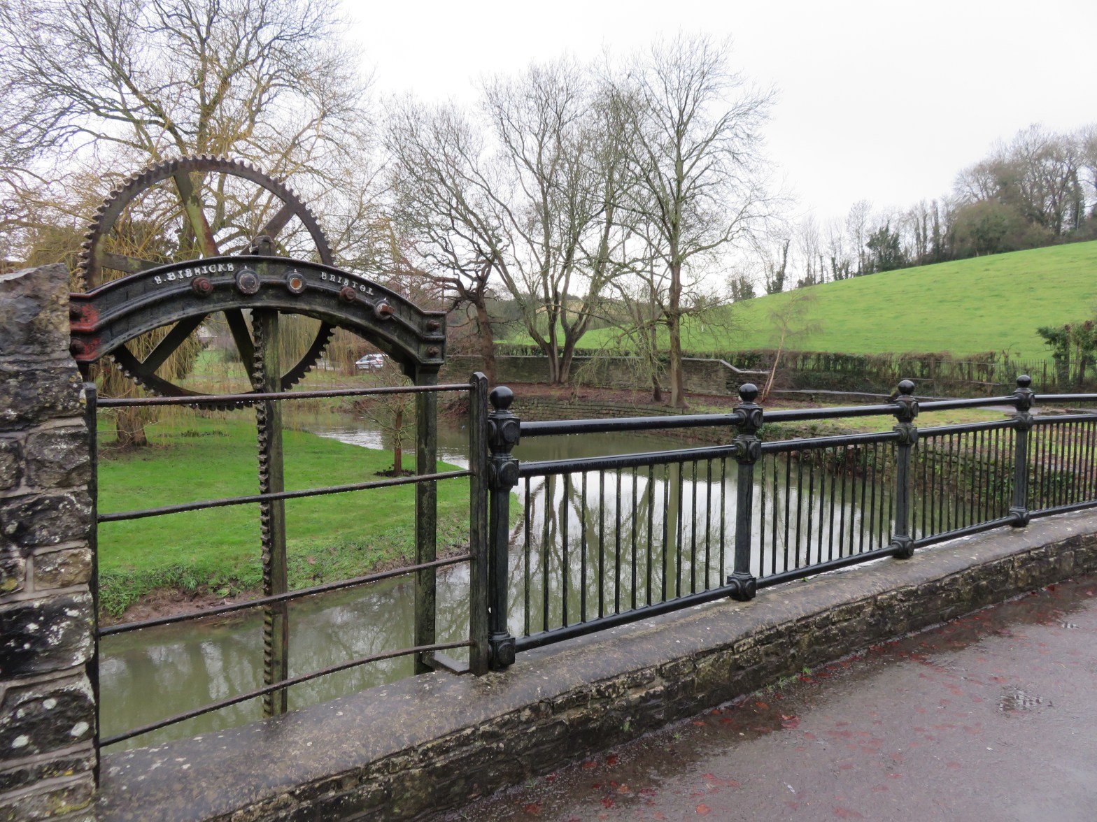 Crossing the River Chew at Chewton Keynsham