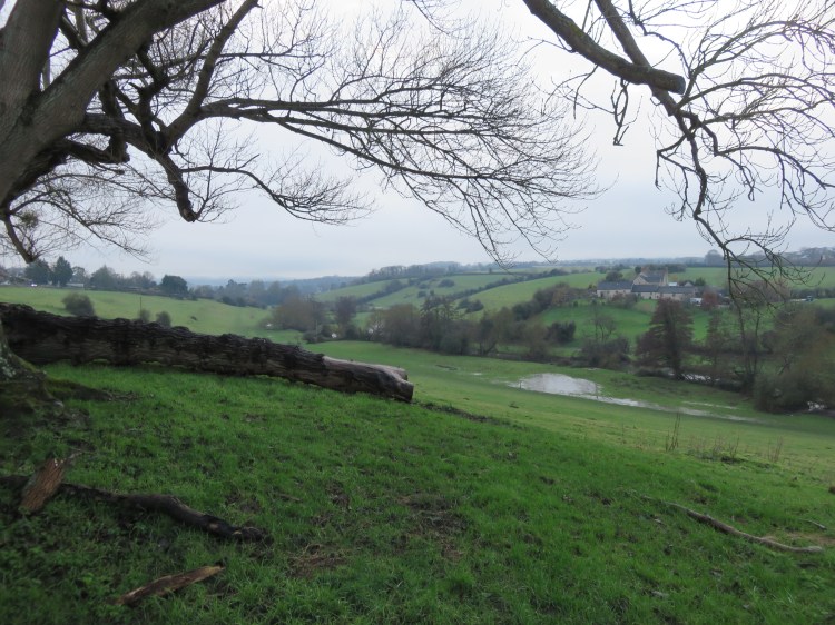 View into the valley from the top of Steel Mills