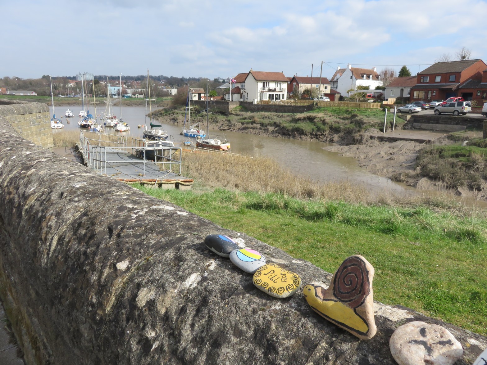 Pill Harbour from Underbanks