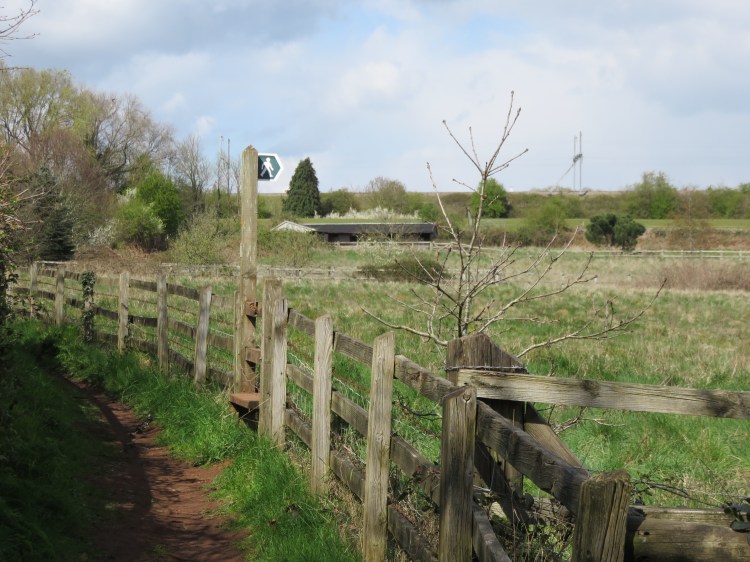Climb the stile next to the Motorway junction