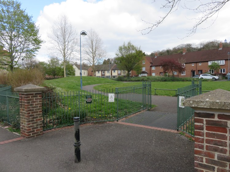 Pocket park at Beverston Gardens