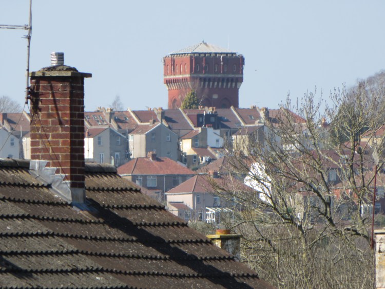 Rooftop view of Knowle water tower