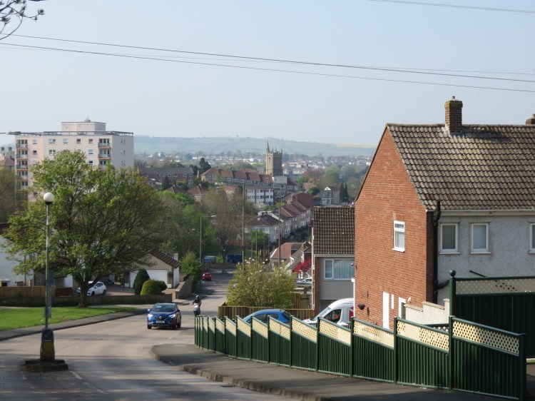 School Road view to St. Luke’s Church