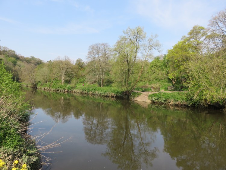 Looking across to Conham Ferry