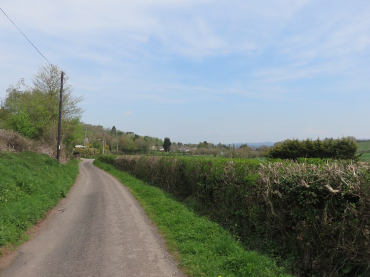 Looking back down Stockwood Vale