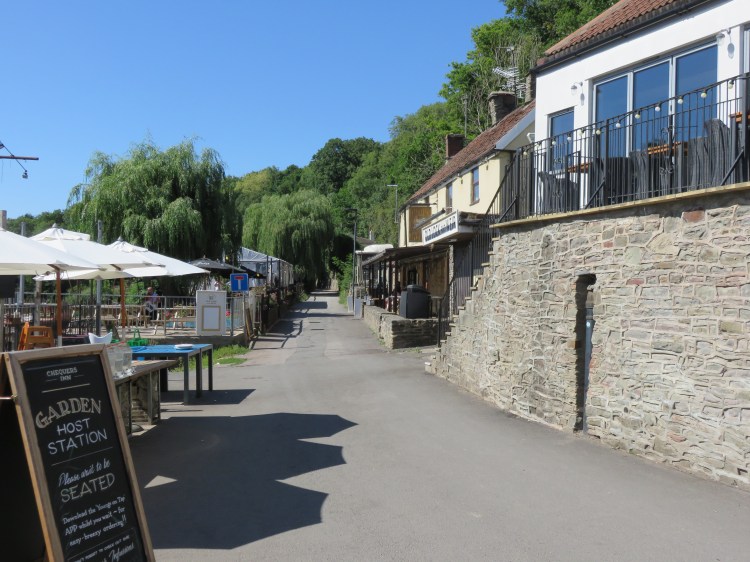 Beside the river at Hanham Lock
