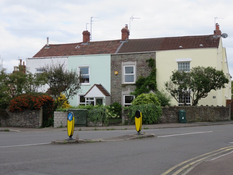 Old cottages at Salisbury Road, Downend