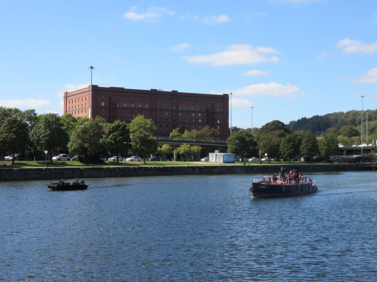 Pyronaut cruises through Cumberland Basin
