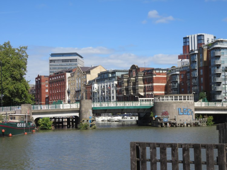 Redcliffe Bascule Bridge from Redcliff Wharf