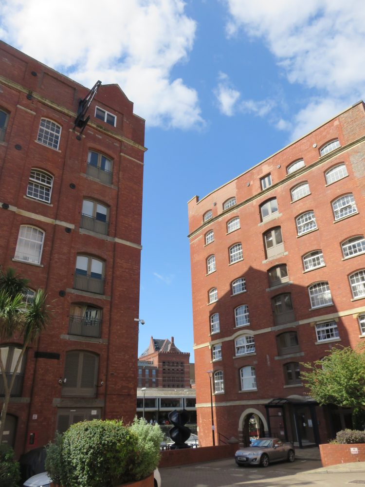 Mighty warehouses at Buchanan’s Wharf