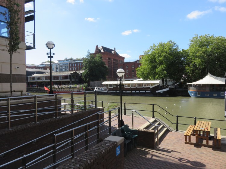 Welsh Back and the Granary from Redcliffe