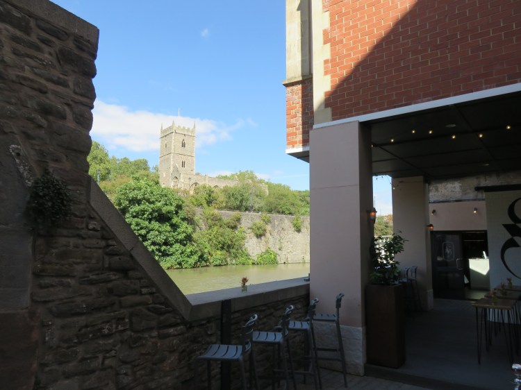 Glimpses of St. Peter’s Church from Finzel’s Reach