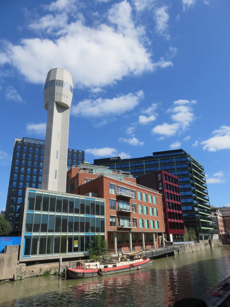 The Shot Tower, from Temple Back
