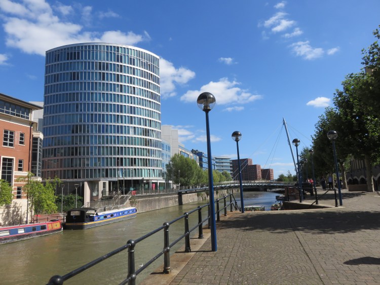 Temple Quay and Valentine Bridge