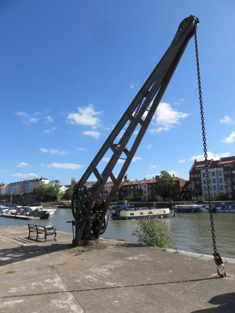 Old hand crane, The Grove